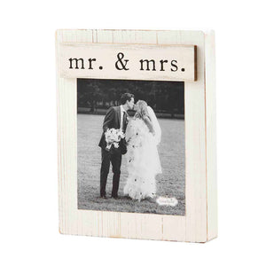 Mr. and Mrs. Magnetic Picture Frame