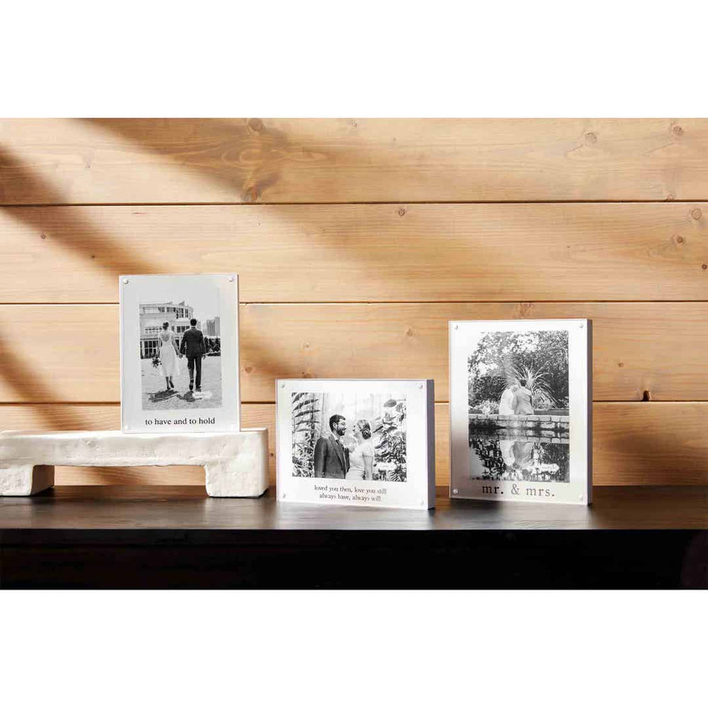 Loved You Then Acrylic Picture Frame