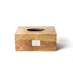 Wooden Mini Happy Everything!™ Rectangle Tissue Box