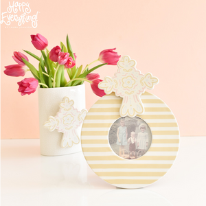 NEW Pastel Fanciful Cross Big Attachment