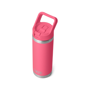 YETI Rambler 18oz Color Cap Bottle: Tropical Pink