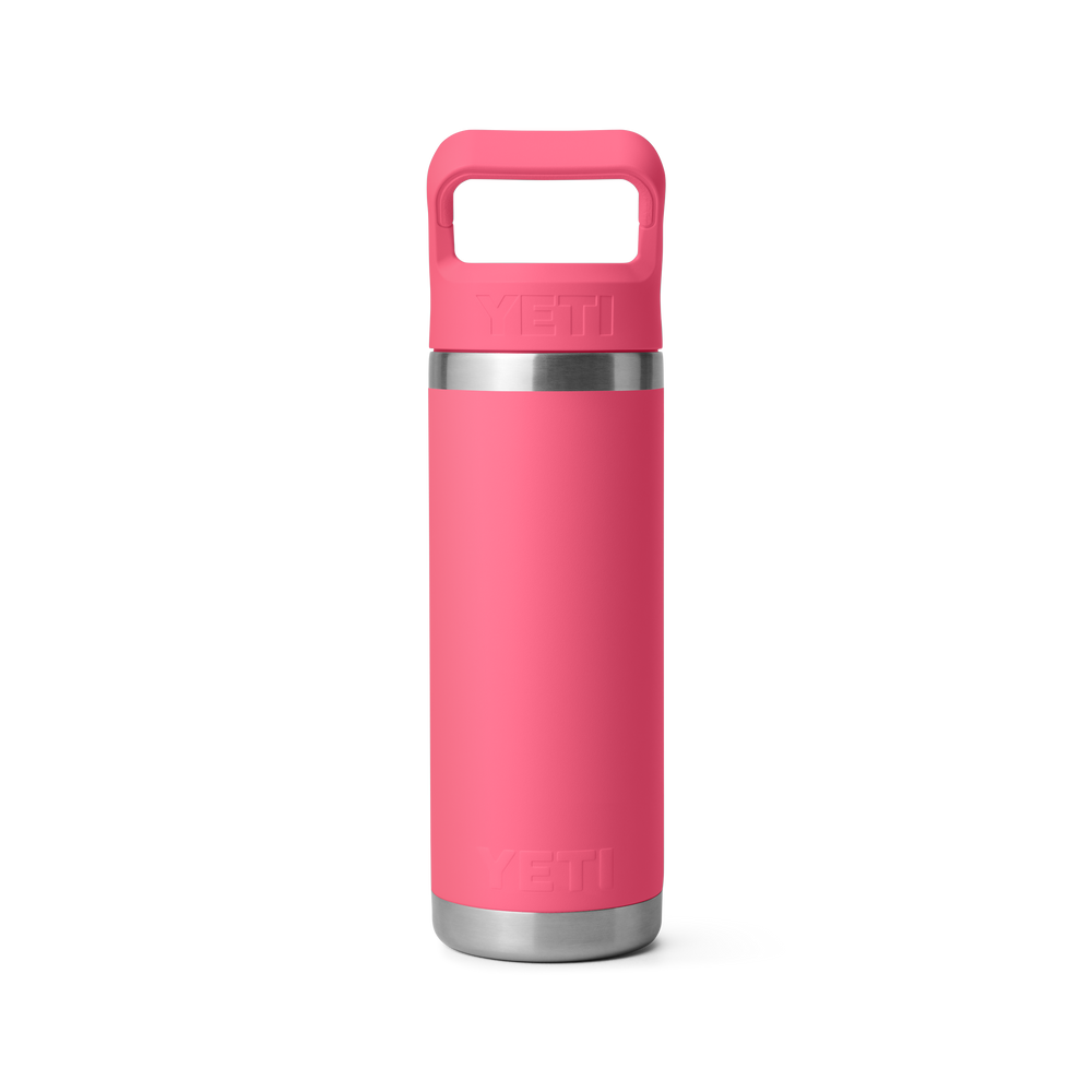 YETI Rambler 18oz Color Cap Bottle: Tropical Pink