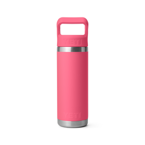 YETI Rambler 18oz Color Cap Bottle: Tropical Pink