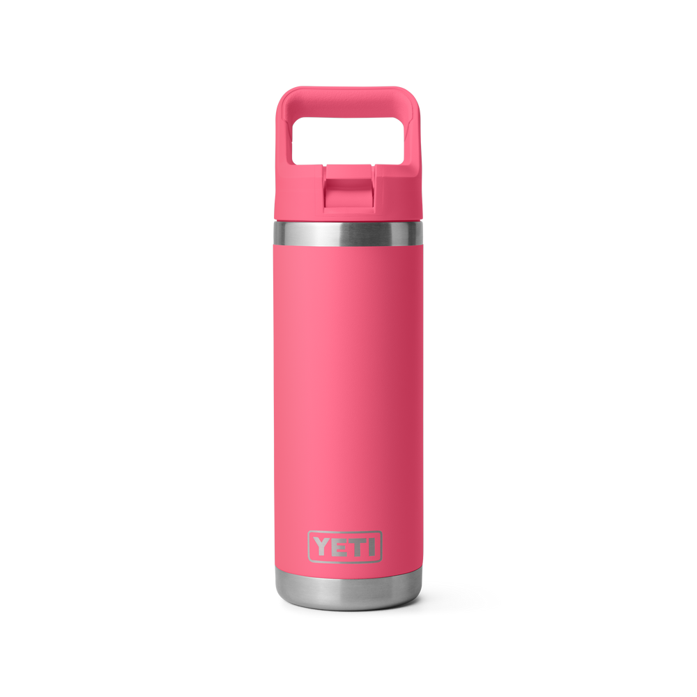 YETI Rambler 18oz Color Cap Bottle: Tropical Pink