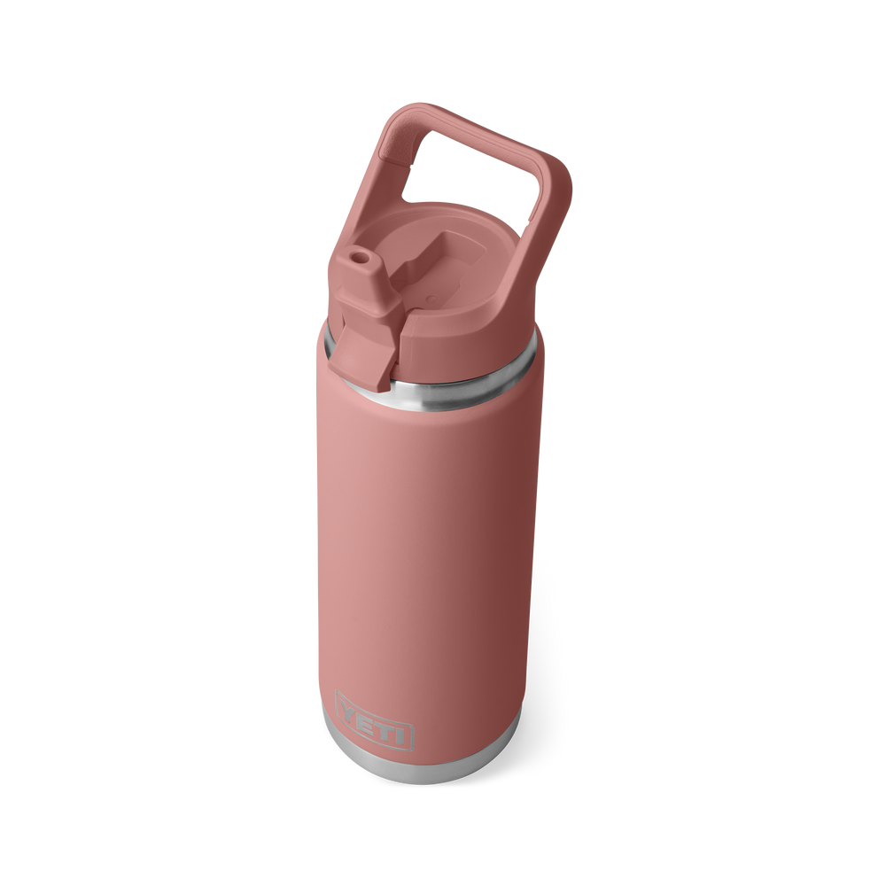 YETI Rambler 26oz Color Cap Bottle: Sandstone Pink