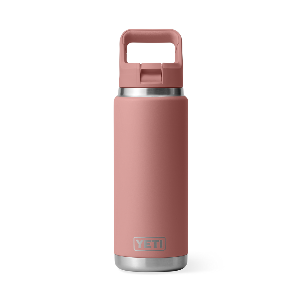 YETI Rambler 26oz Color Cap Bottle: Sandstone Pink