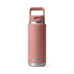 YETI Rambler 26oz Color Cap Bottle: Sandstone Pink