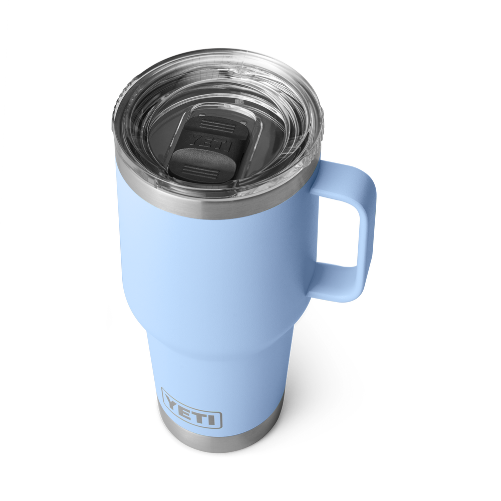 YETI Rambler 30oz Travel Mug: Big Sky Blue