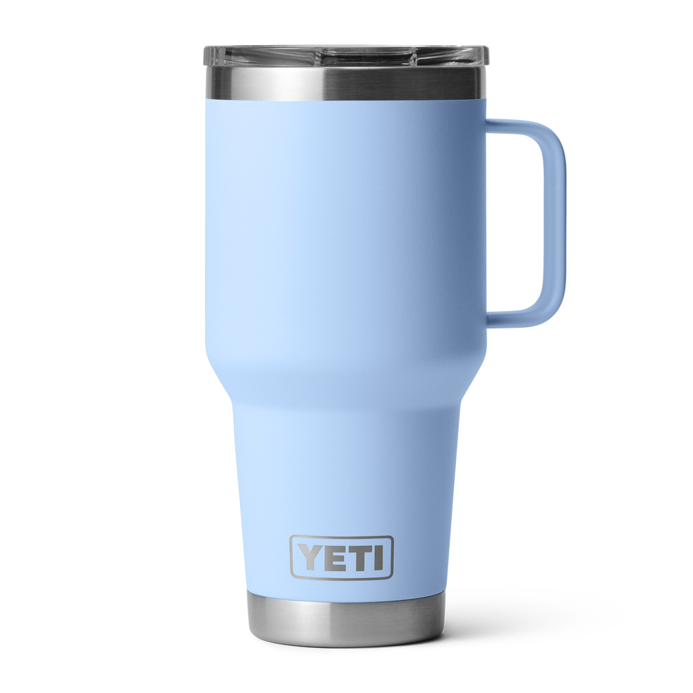 YETI Rambler 30oz Travel Mug: Big Sky Blue