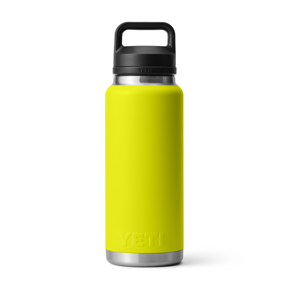 YETI Rambler 36oz Bottle: Firefly Yellow