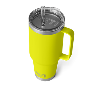 YETI Rambler 42oz Straw Mug: Firefly Yellow