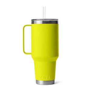 YETI Rambler 42oz Straw Mug: Firefly Yellow