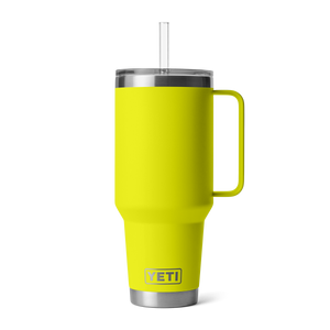 YETI Rambler 42oz Straw Mug: Firefly Yellow