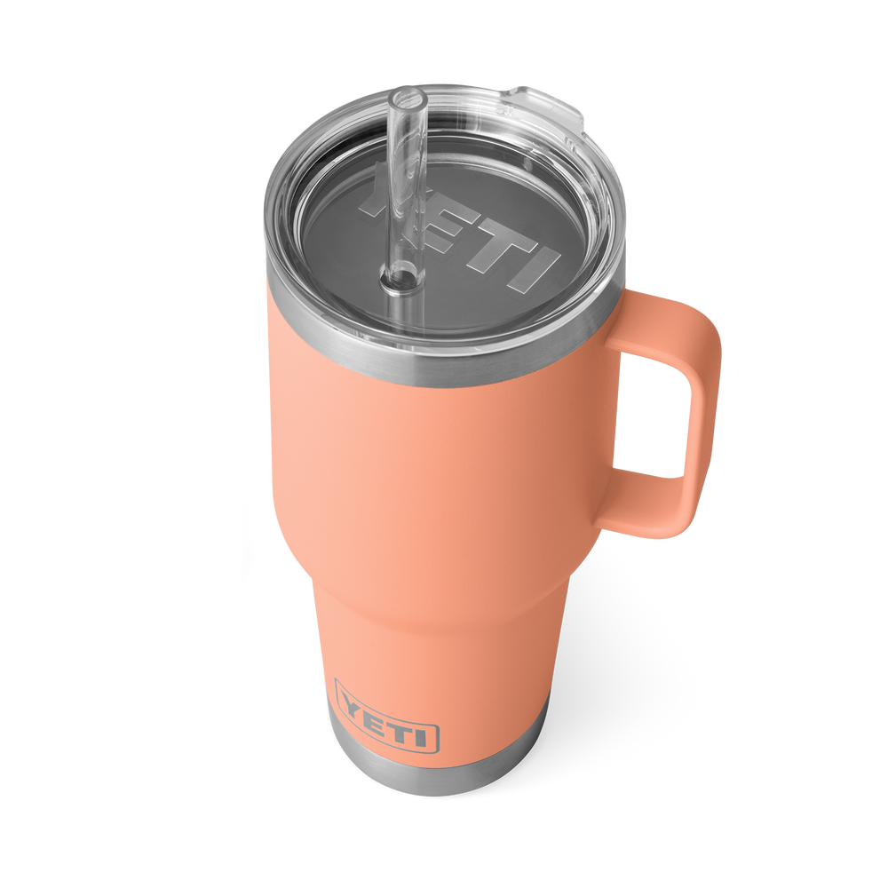 YETI Rambler 35oz Straw Mug: Lowcountry Peach