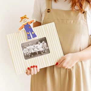 Neutral Skinny Stripe Mini Frame