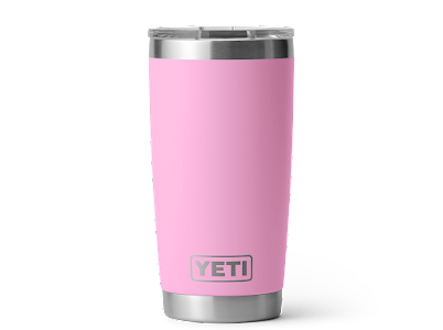 YETI Rambler 20oz Tumbler: Power Pink