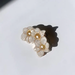 Hand-Painted Claw Clip | Narcissus Flower
