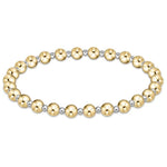 Classic Grateful Pattern Mixed Metal Bead Bracelet