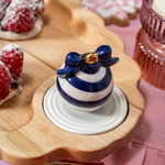 Nora Fleming Blue Deck the Halls Mini