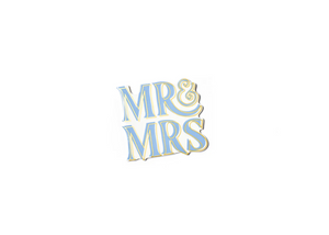 NEW Blue Mr. and Mrs. Mini Attachment