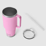 YETI Rambler 42oz Straw Mug: Power Pink