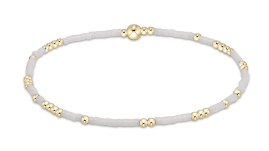 Hope Unwritten Bracelet | White