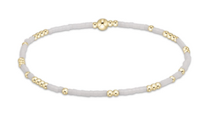 Hope Unwritten Bracelet | White