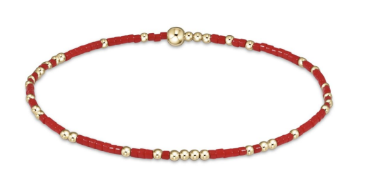 Hope Unwritten Bracelet | Bright Red