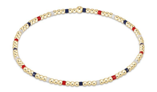 Hope Sincerity Pattern 2mm Bead Bracelet | Firecracker
