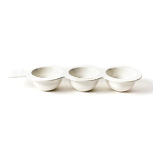 White Stripe Happy Everything!™ Mini Trio Bowl