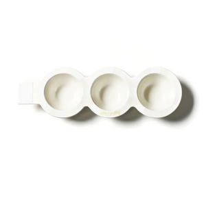 White Stripe Happy Everything!™ Mini Trio Bowl