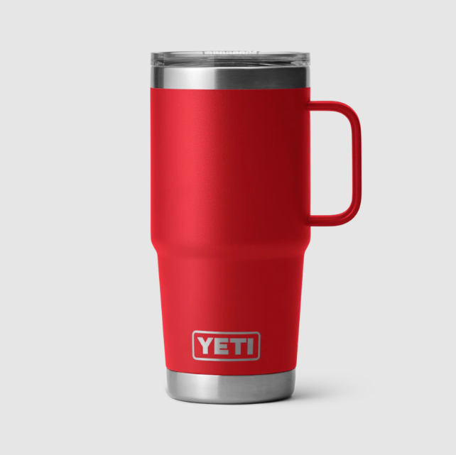 YETI Rambler 20oz Travel Mug: Rescue Red – Fiddle Stix Boutique