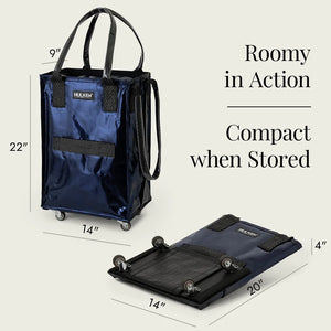 Hulken® Small Tote Bag | Midnight Blue – Fiddle Stix Boutique