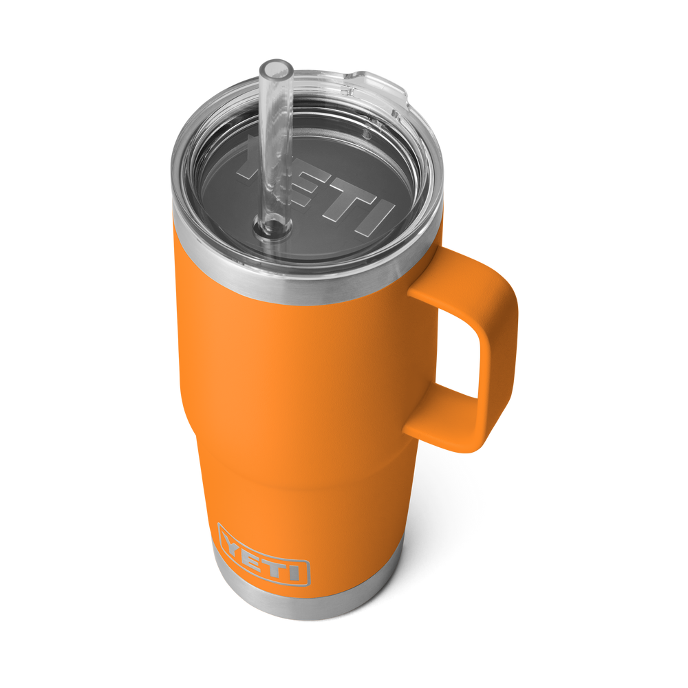 YETI Rambler 25oz Straw Mug: King Crab Orange