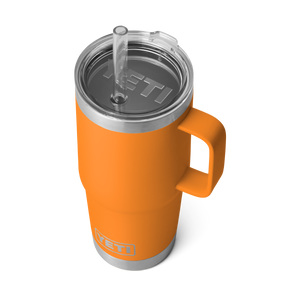 YETI Rambler 25oz Straw Mug: King Crab Orange