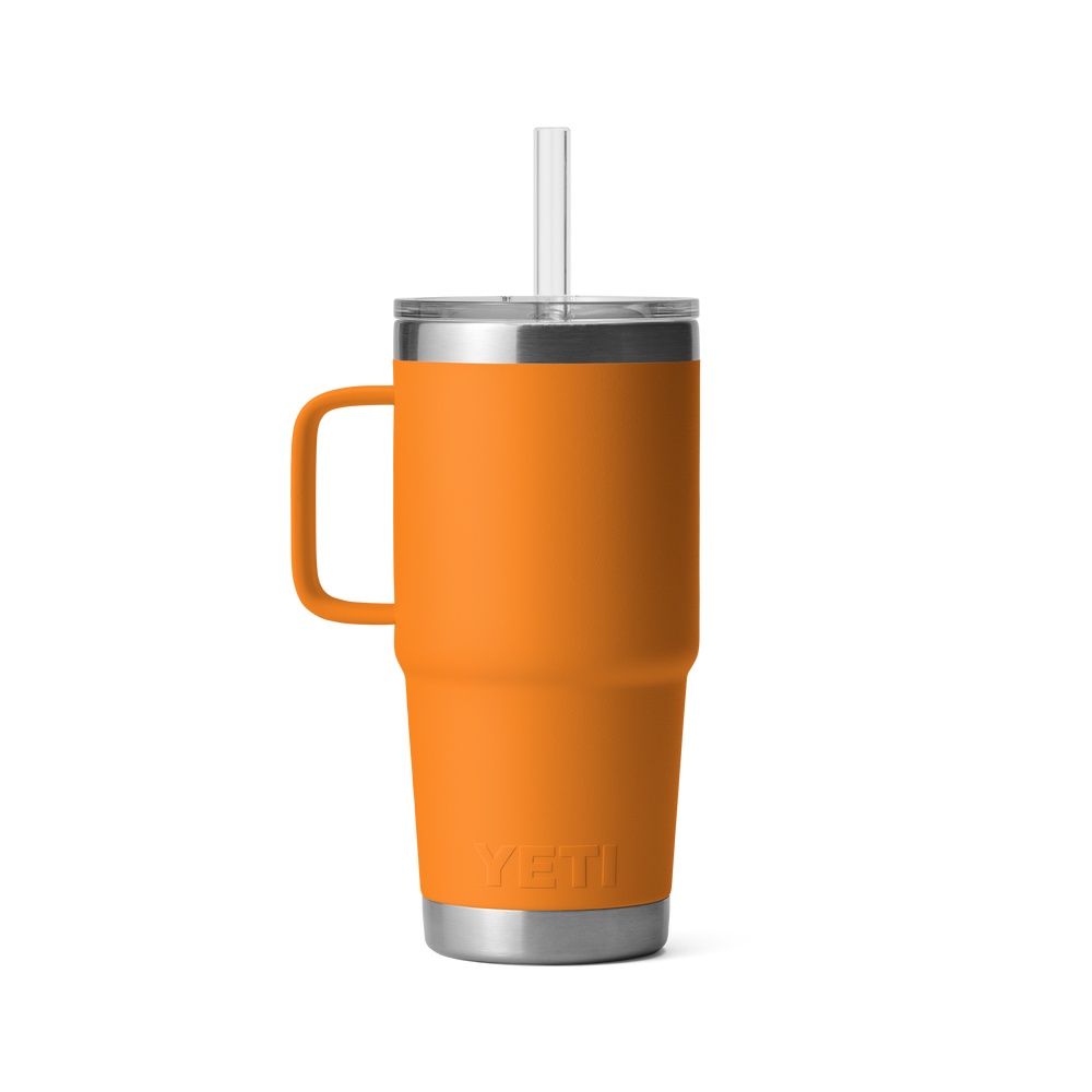 YETI Rambler 25oz Straw Mug: King Crab Orange