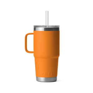 YETI Rambler 25oz Straw Mug: King Crab Orange