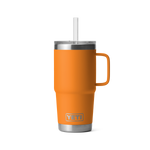 YETI Rambler 25oz Straw Mug: King Crab Orange