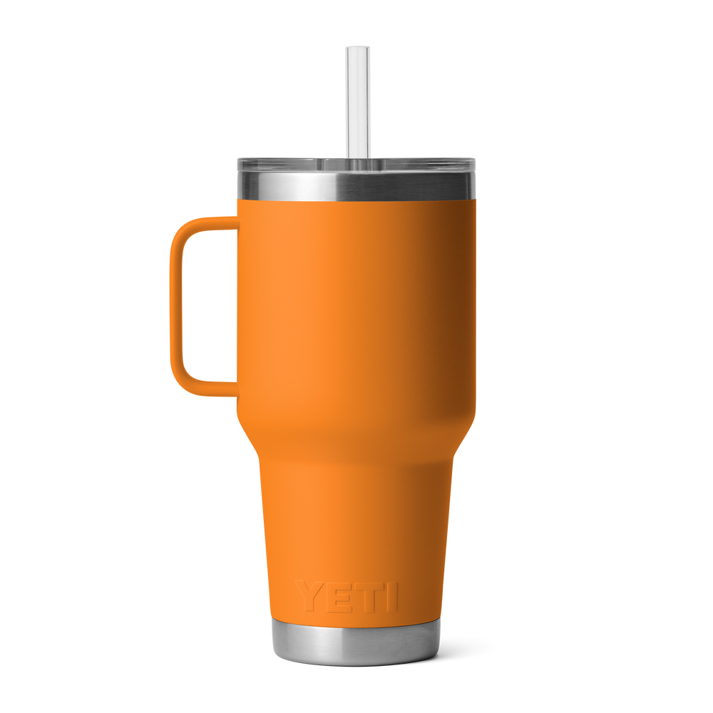 YETI Rambler 35oz Straw Mug: King Crab Orange