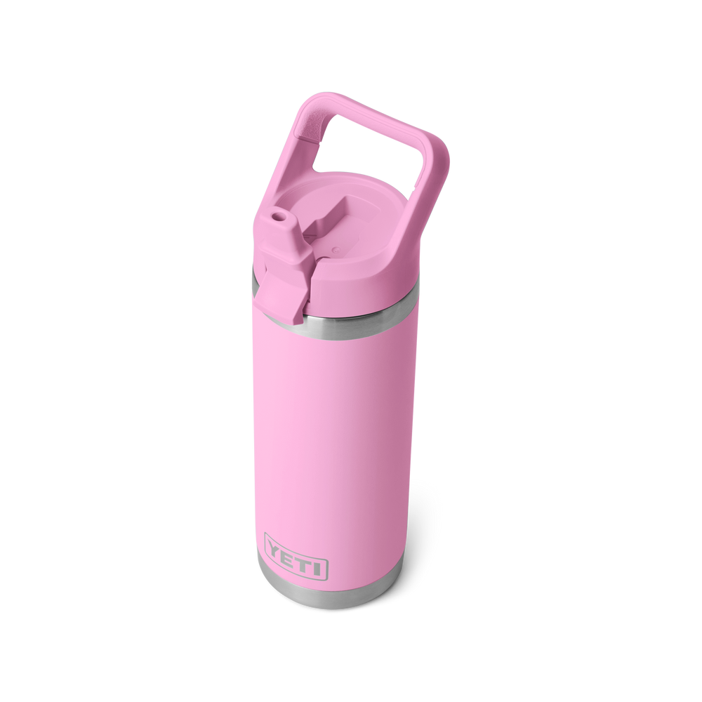 YETI Rambler 18oz Color Cap Bottle: Power Pink