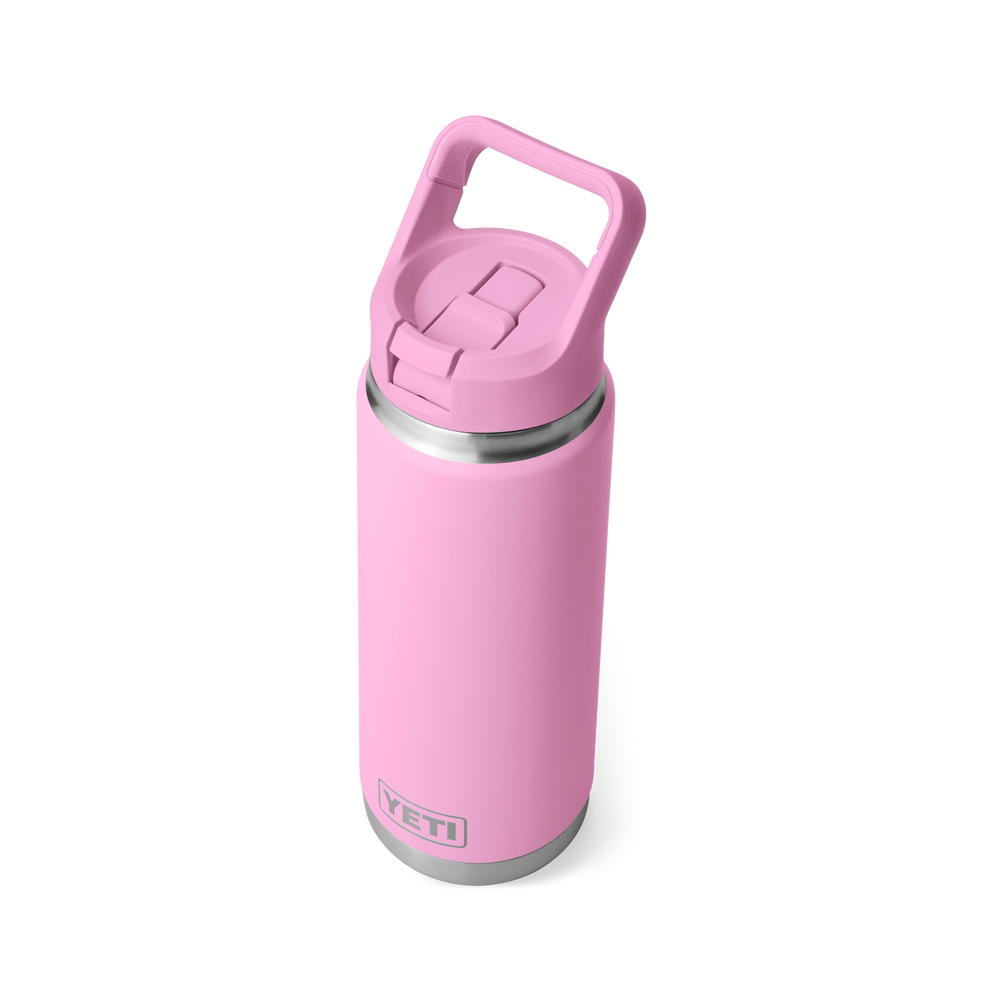 YETI Rambler 26oz Color Cap Bottle: Power Pink