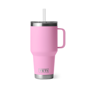 YETI Rambler 35oz Straw Mug: Power Pink