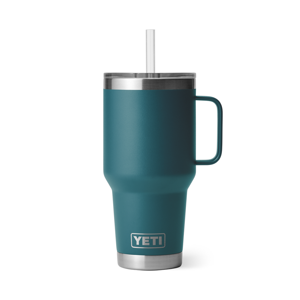 YETI Rambler 35oz Straw Mug: Agave Teal