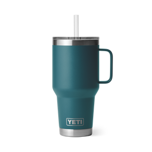 YETI Rambler 35oz Straw Mug: Agave Teal