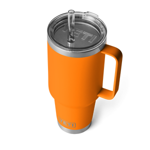 YETI Rambler 42oz Straw Mug: King Crab Orange