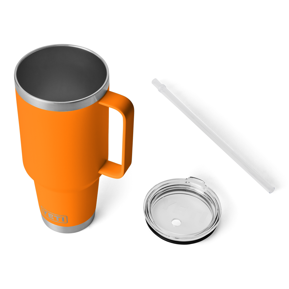 YETI Rambler 42oz Straw Mug: King Crab Orange