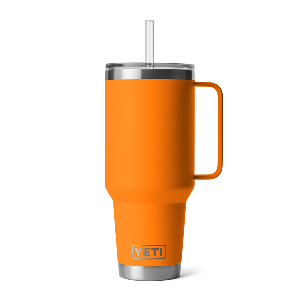 YETI Rambler 42oz Straw Mug: King Crab Orange