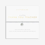 A Little 'Thank You Teacher' Bracelet