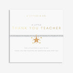 A Little 'Thank You Teacher' Bracelet