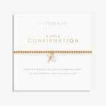 A Little 'Confirmation' Bracelet in Gold-Tone Plating